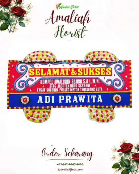 Papan Bunga Ucapan Selamat Limusgede
